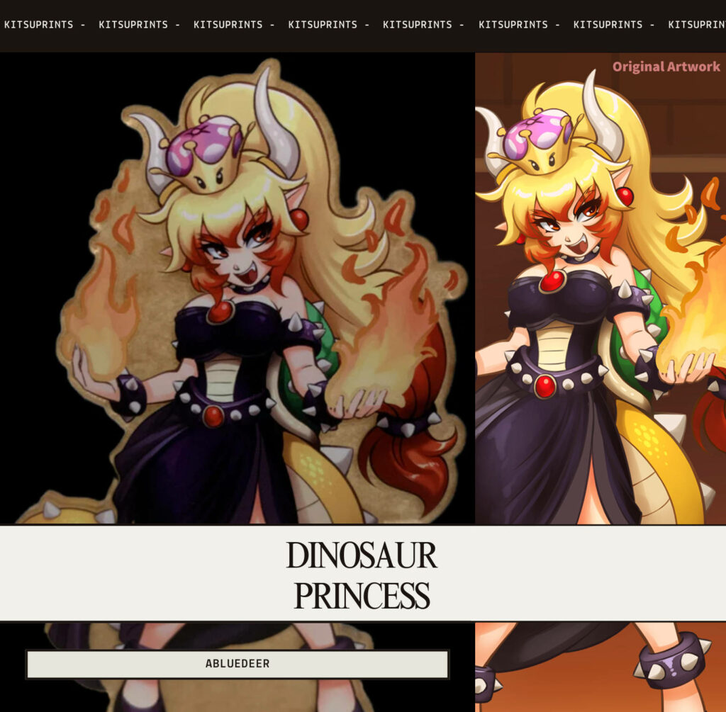 Dinosaur Princess for sale! – Moonlace